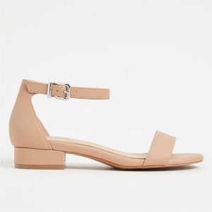 Ankle Strap Low Heel Sanda
